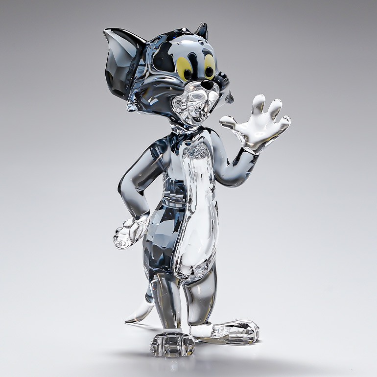 スワロフスキー SWAROVSKI クリスタルフィギュア トムとジェリーTOM