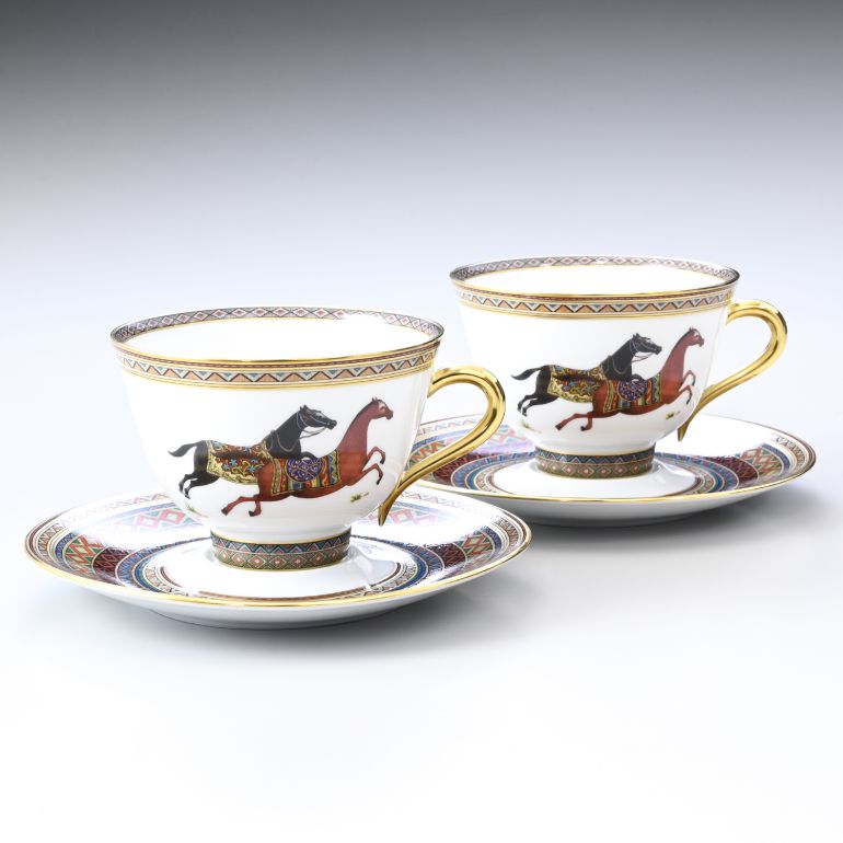 エルメス HERMES シュバルドリアン 東洋の馬 ORIENTAL HORSE ティー