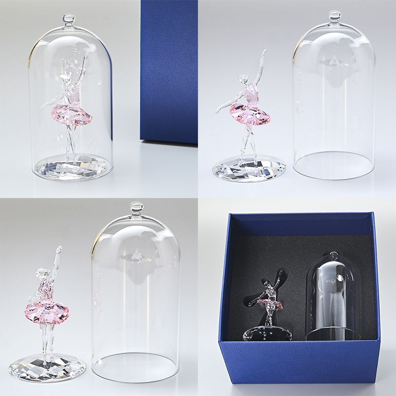 スワロフスキー SWAROVSKI フィギュリン ガラス鐘 ディスプレイ