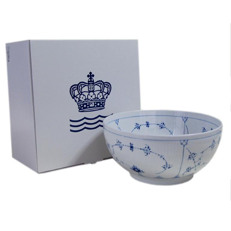 ロイヤルコペンハーゲン ブルーフルーテッド プレイン 24cm サラダ