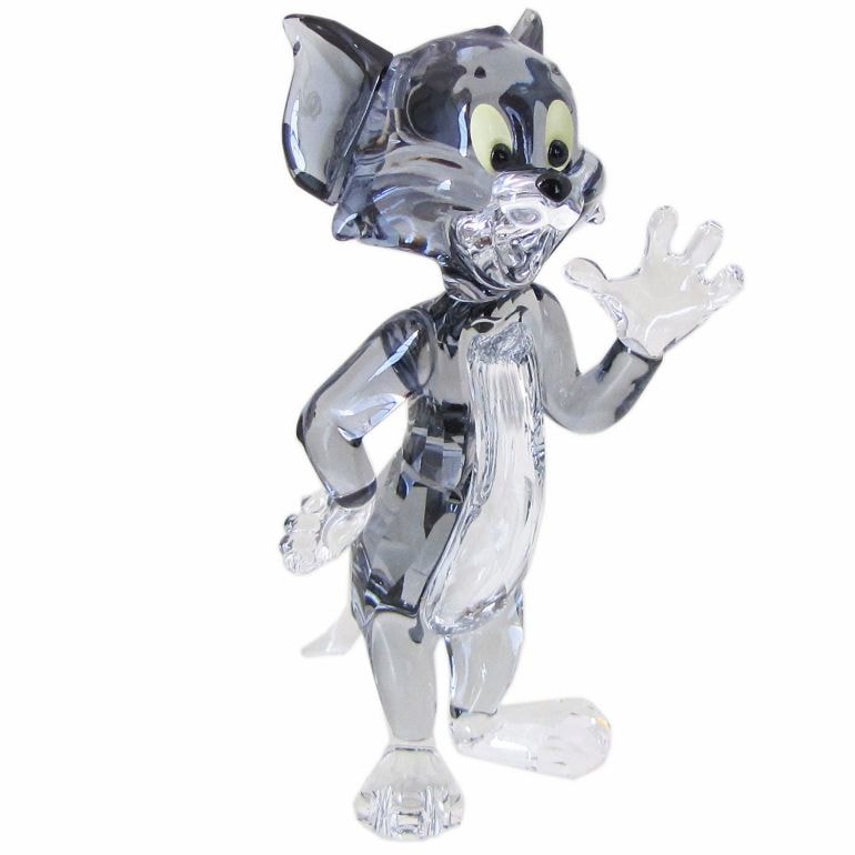 スワロフスキー SWAROVSKI クリスタルフィギュア トムとジェリーTOM