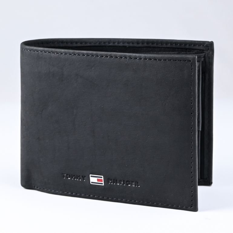 トミーヒルフィガー 二つ折り財布 JOHNSON CC FLAP AND COIN メンズ