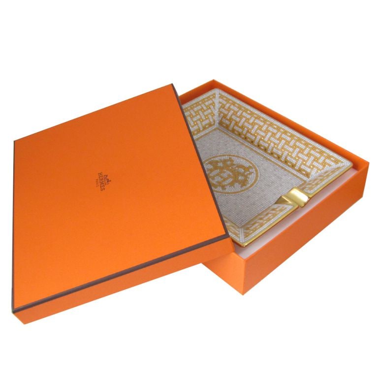 エルメス HERMES モザイク ヴァンキャトル 26096p 20cm×16cm