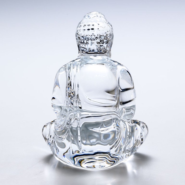 バカラ 名入れ対応 Baccarat ブッダ 仏陀 クリア クリスタル 2609200