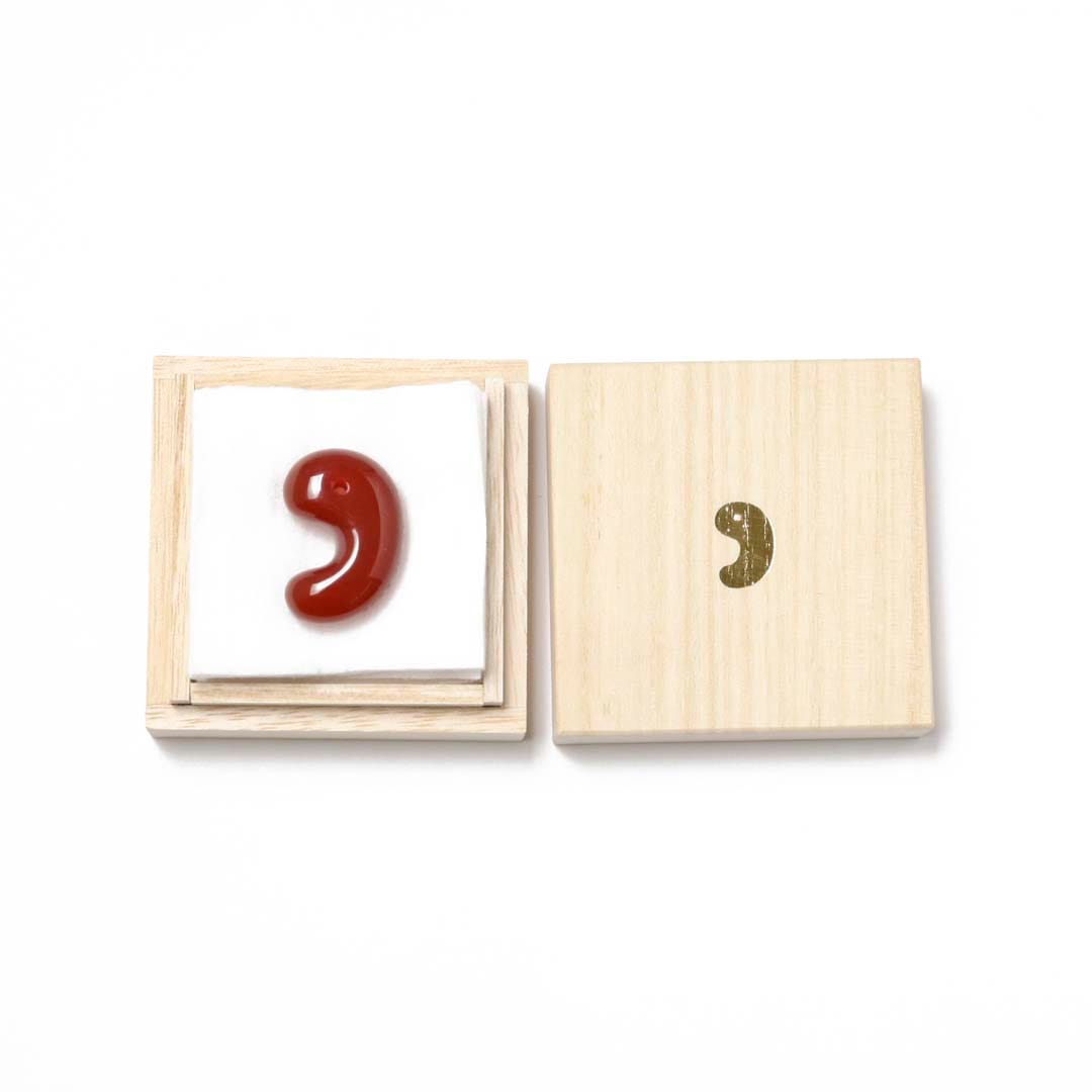 一九〇一」ことばまがたま - オモイをのせた勾玉 30mm