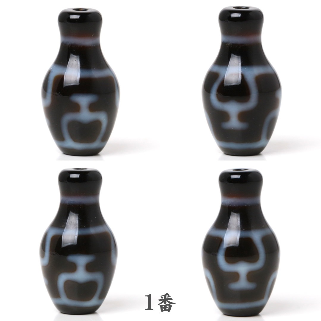 高級天珠 宝瓶型宝瓶