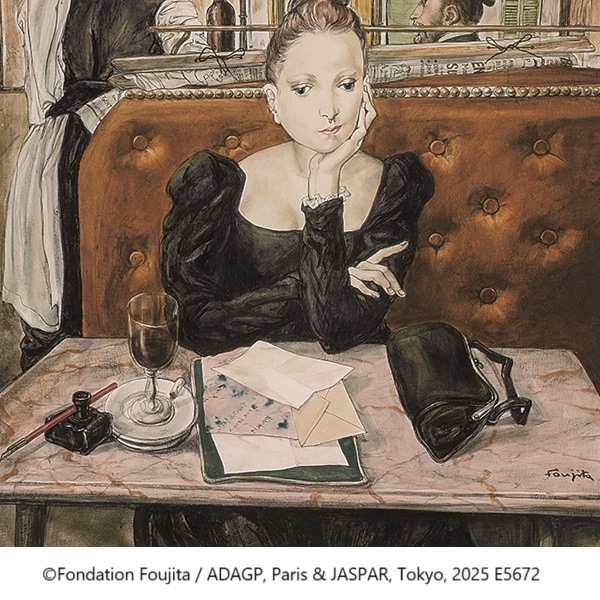 藤田嗣治「カフェにて」＜額＞｜エンディショップ【公式通販】