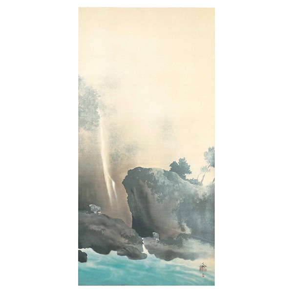 横山大観「曳船」＜軸＞｜エンディショップ【公式通販】