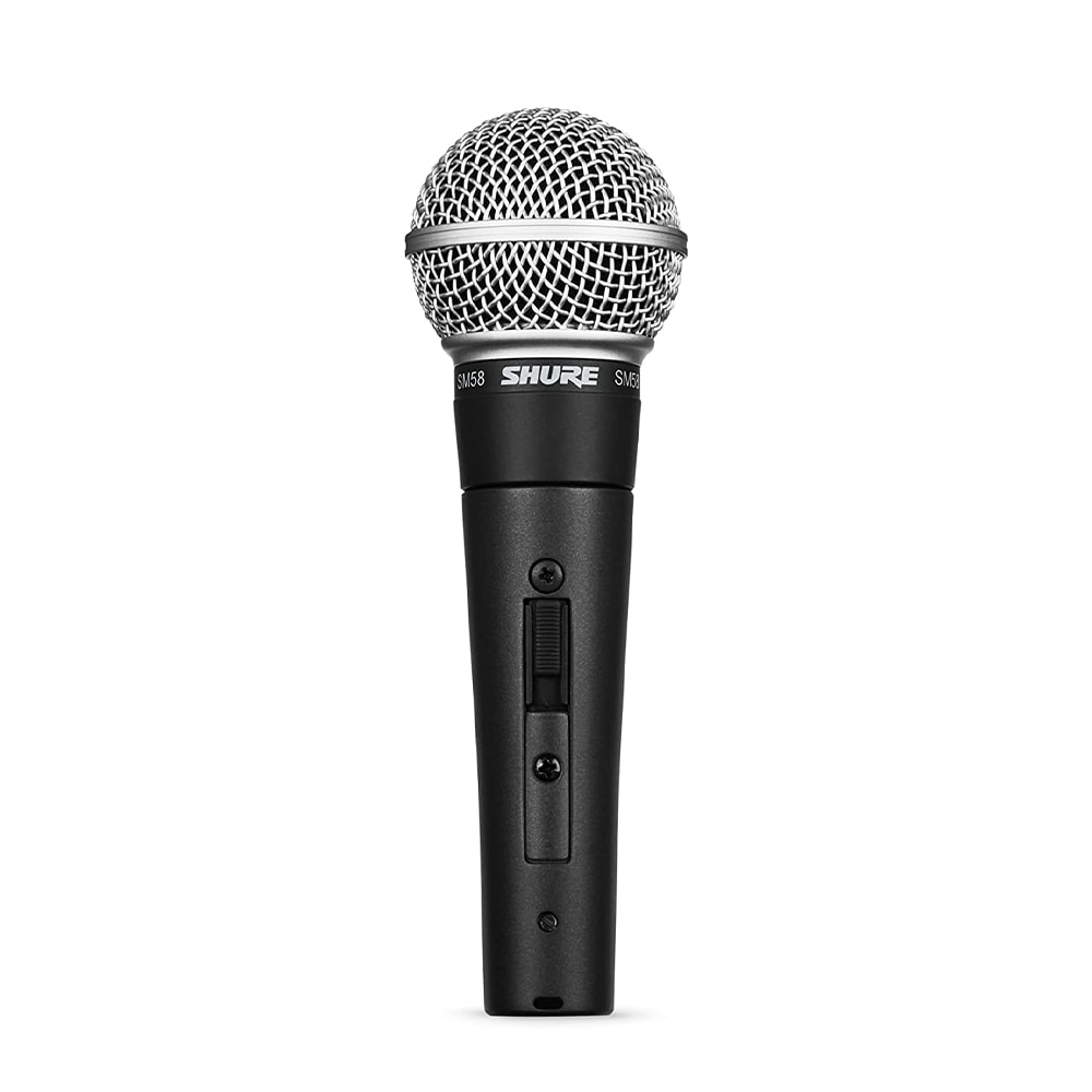SHURE　SM58　マイクコード付き SHURE SM58-SE (スイッチ付き) ミニコンサート 弾き語りダイナミック
