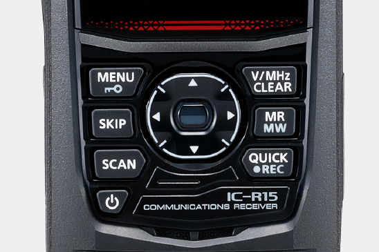 IC-R15 広帯域ハンディレシーバー アイコム (ICR15) エアーバンド 航空