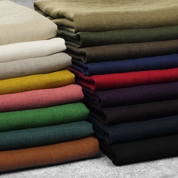 洗いをかけた 25/1番手 麻100% ビンテージウォッシュ加工 【リネン