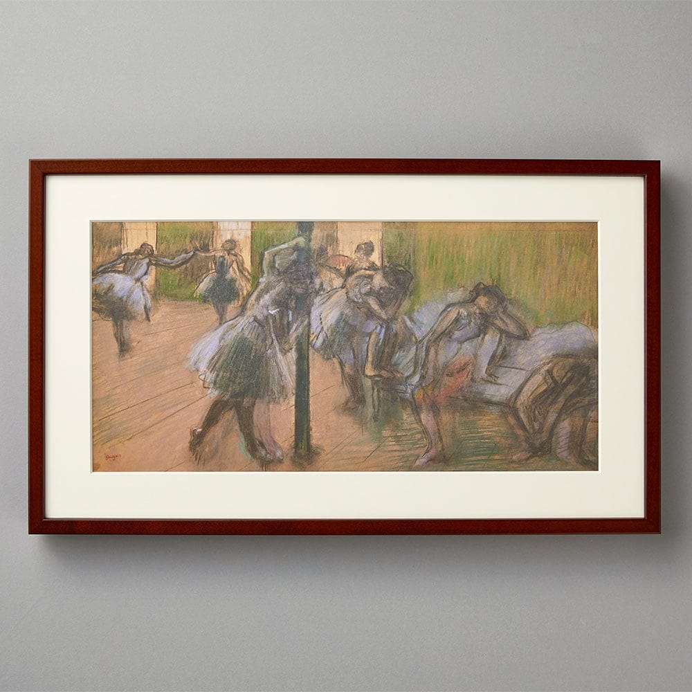 複製画/エドガー・ドガ《踊りの稽古場にて》｜アーティゾン美術館