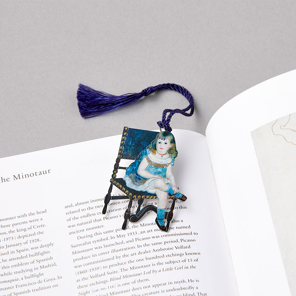 ブックマーク/ピエール=オーギュスト・ルノワール《すわるジョル