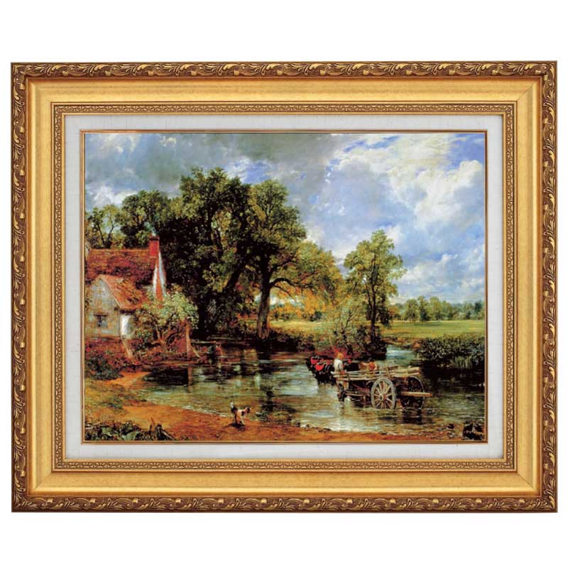 干し草車』 コンスタブル 10号 立体複製名画 額装付 【ポイント5