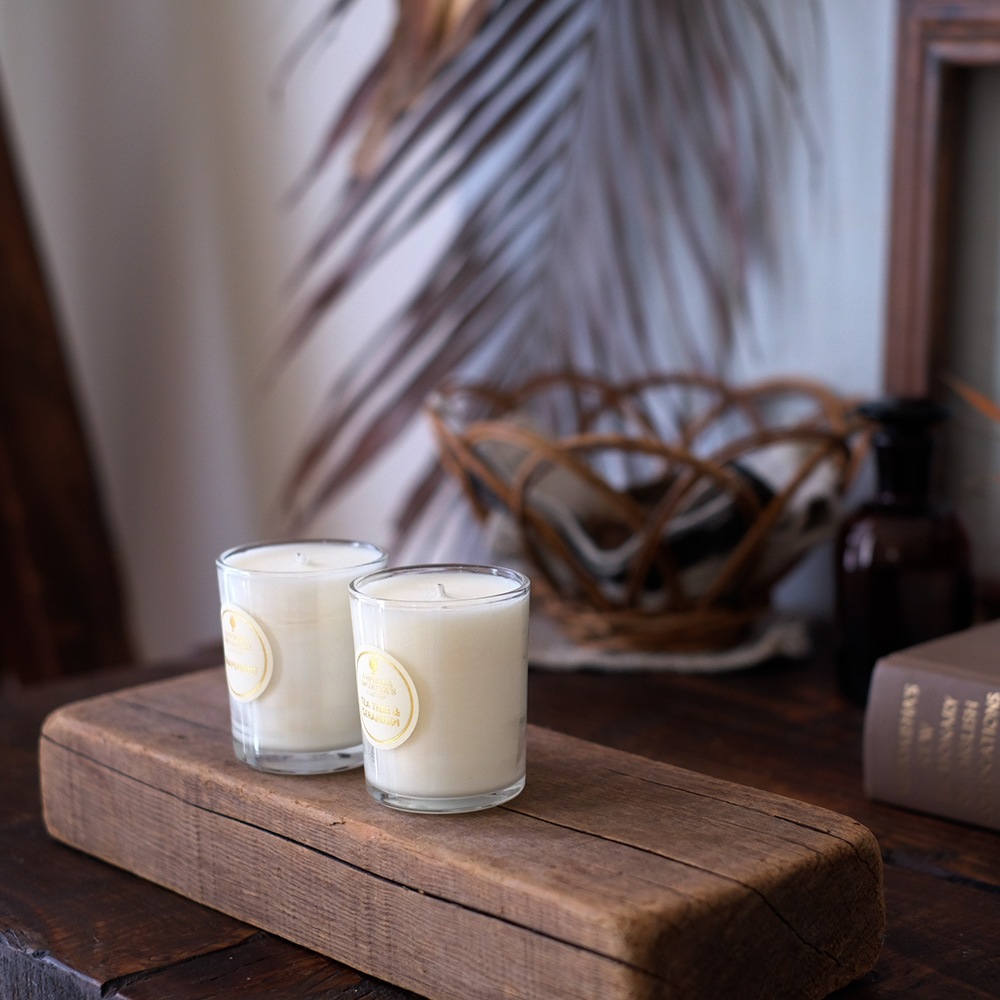 オレンジ＆クローブ アロマキャンドル ミニポット