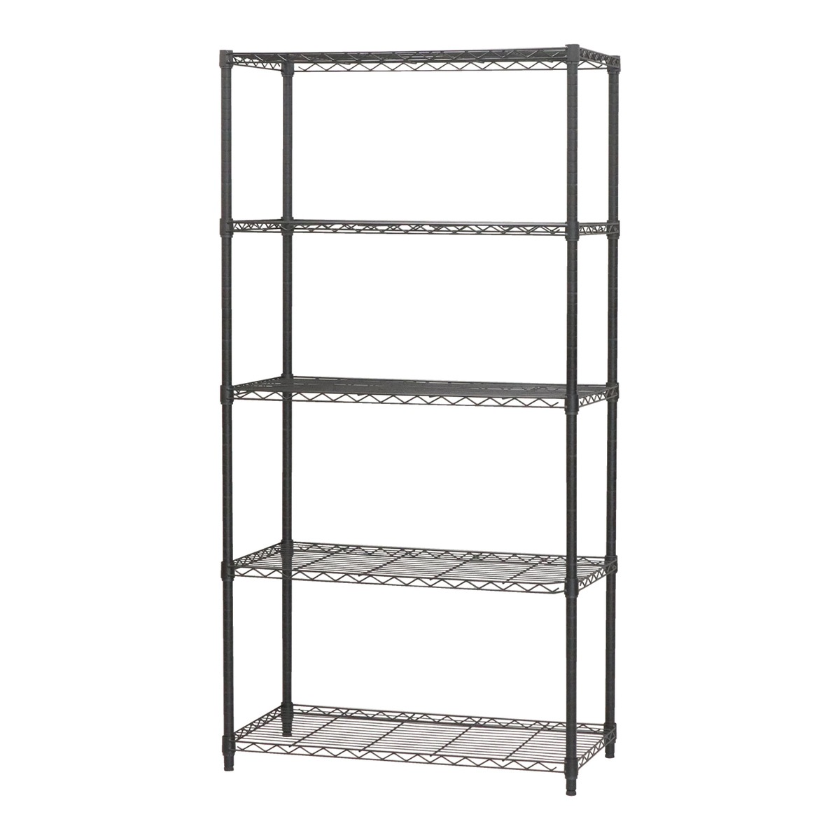 送料無料】エイ・アイ・エス ネーロ スチールラック 5段 幅90×奥行45