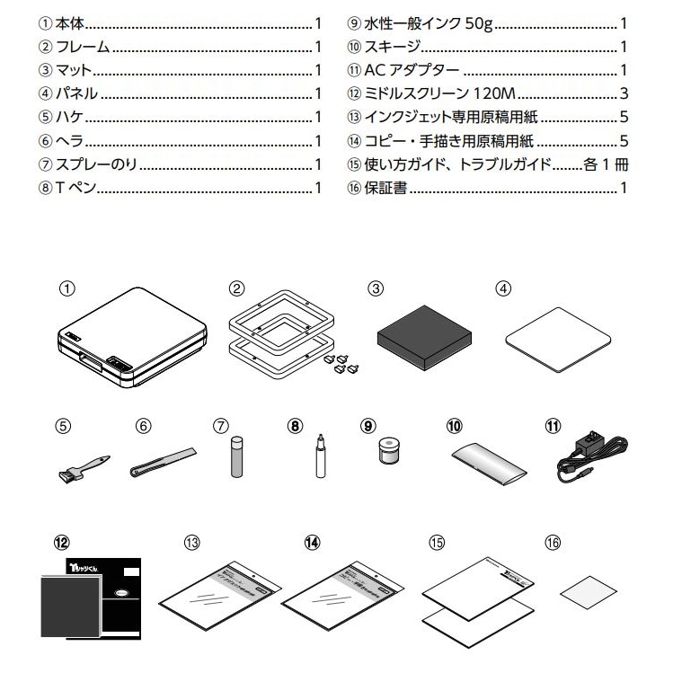送料無料】ホリゾン Tシャツくん 本体 ミドル T-M22 シルクスクリーン