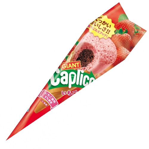グリコ ジャイアントカプリコ＜いちご＞1本 | 【サージュお任せ.com】