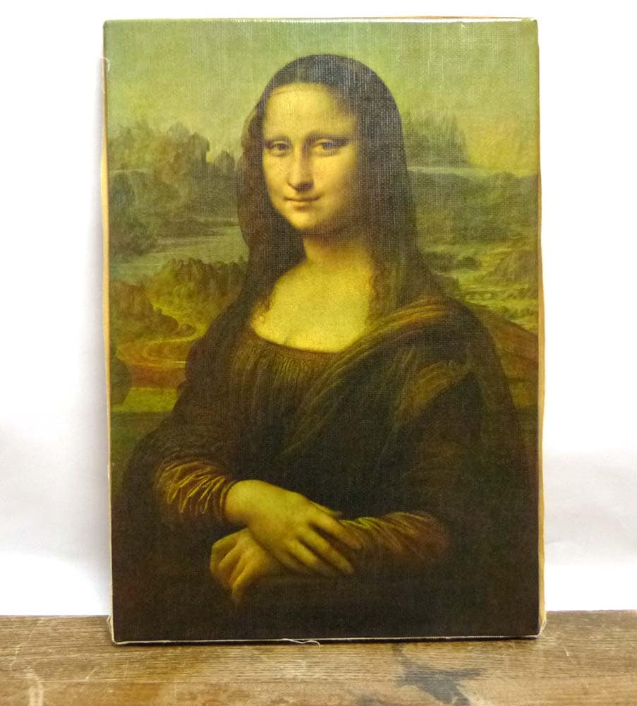 フランス製 モナリザ キャンバスプリント / ダヴィンチ(インテリア)(26