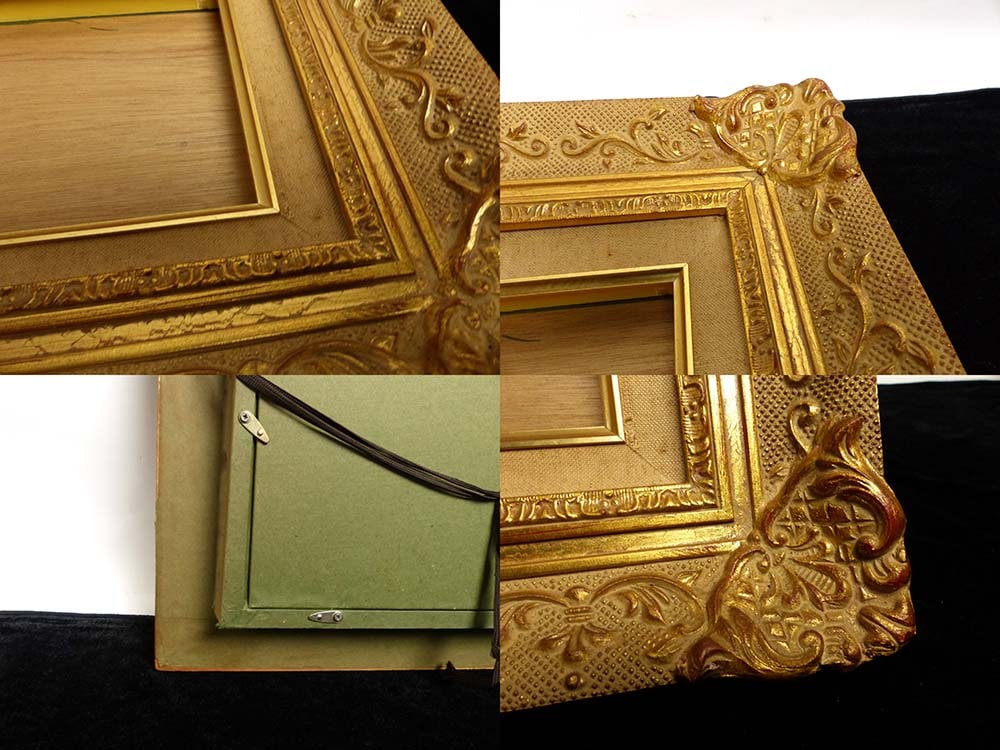 s*命様 ゴールド装飾木製額縁 F25 s*命様 ゴールド装飾木製額縁 F25