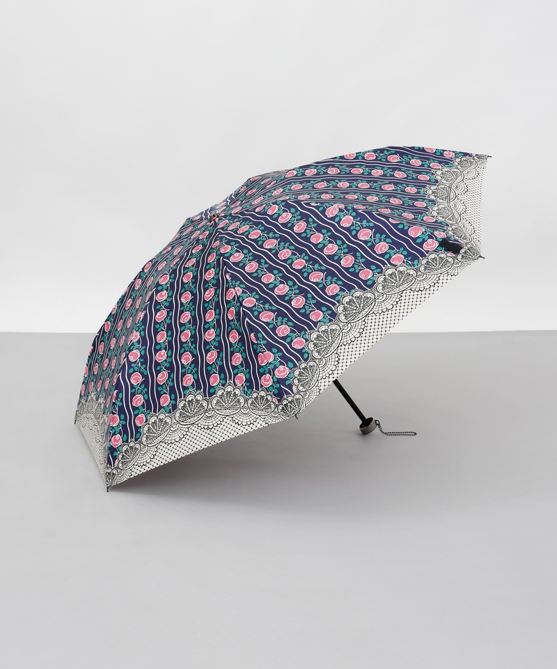 ANNA SUI（アナ スイ）】RESORT花柄プリント雨傘（折りたたみ傘）ALL