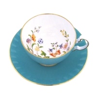 コテージガーデン ティーカップ＆ソーサー オーバン ミルグリーン