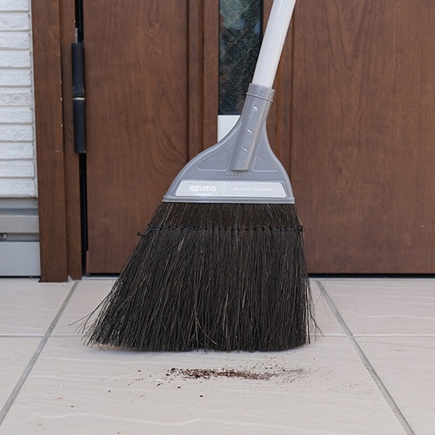 AZB151 黒シダほうき短柄 |おそうじのことならアズマ