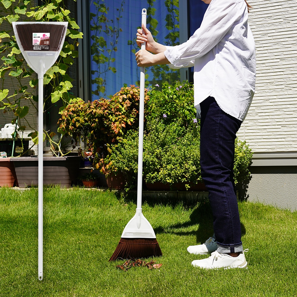 BR531 化繊ほうき 太穂長柄 |おそうじのことならアズマ