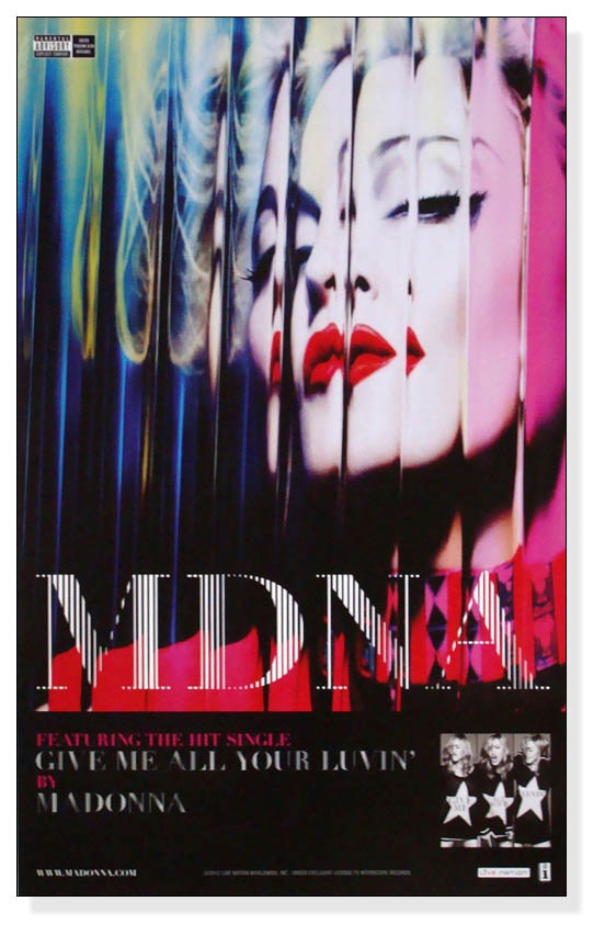 Album Promo Print（マドンナ） ポスター販売のアズポスター｜ポスター