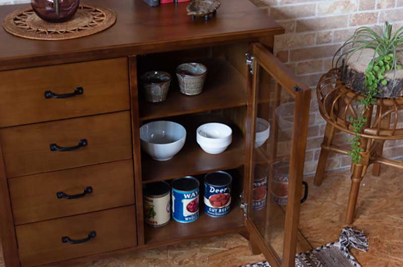 ガラスキャビネット ティンバー｜B-COMPANY公式オンラインショップ