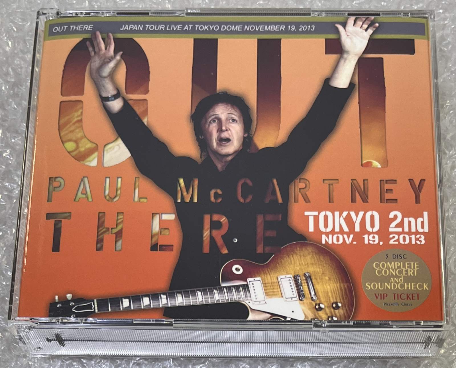 PAUL McCARTNEY / OUT THERE TOKYO 2nd (3CD+1DVD) PICCADILLY CIRCUS