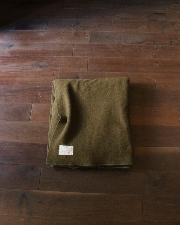 U.S. Military Wool Blanket c.1949｜ミリタリー ウールブランケット