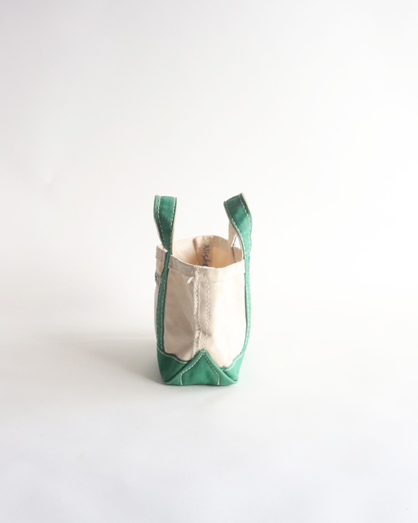 Vintage 80s Green L.L.BEAN Canvas Tote (Mini)