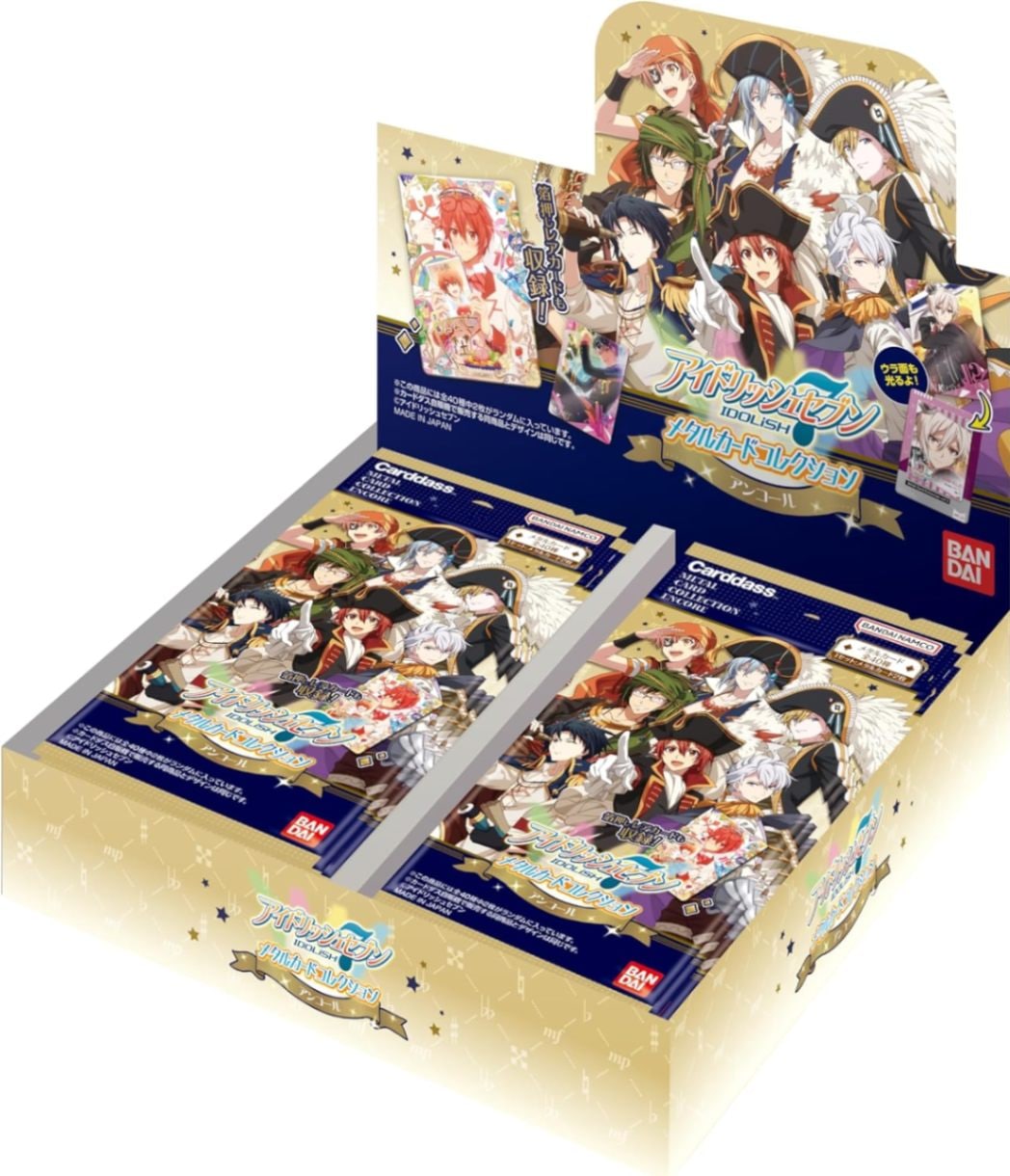 BOX】アイドリッシュセブン メタルカードコレクション アンコール