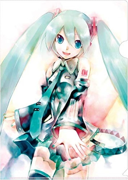 10枚セット】NewDays×初音ミク A4クリアファイル&ステッカー |ジャンル
