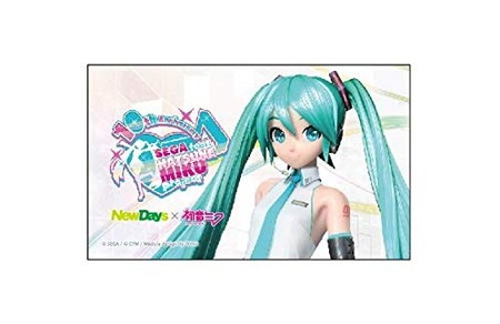 10枚セット】NewDays×初音ミク A4クリアファイル&ステッカー |ジャンル