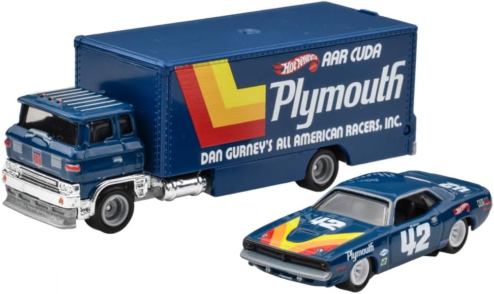 BOX】ホットウィール(Hot Wheels) チームトランスポート 4台入り