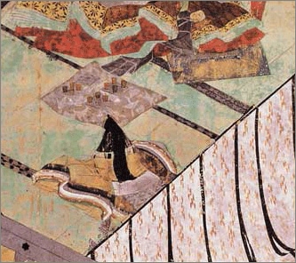 色紙〈国宝 紫式部日記絵詞 五十日の祝〉京都便利堂オンラインショップ