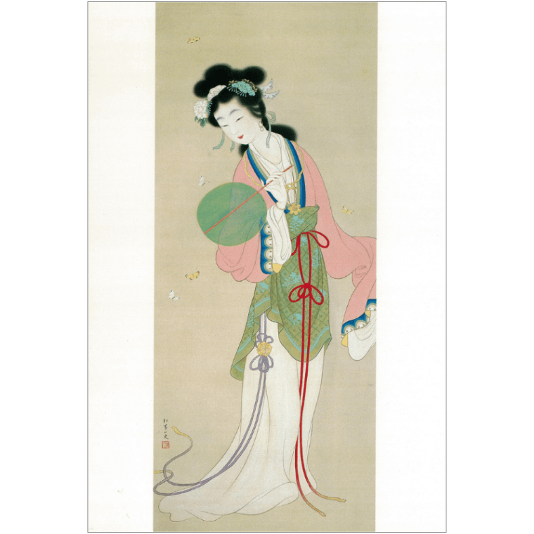 絵はがき〈祇園春宵〉磯田又一郎 NB-031京都便利堂オンラインショップ