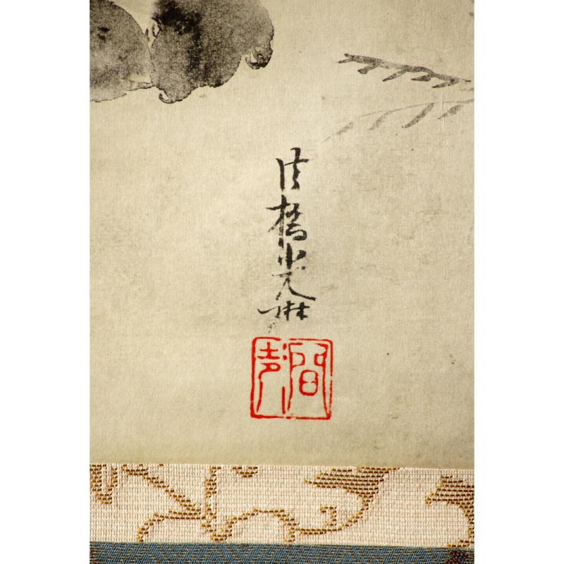 掛軸〈双鶏図〉伝尾形光琳(双幅)京都便利堂オンラインショップ