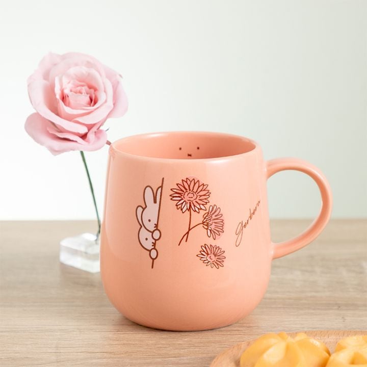 Flower Miffy バースデーフラワーマグカップ アルストロメリア アート