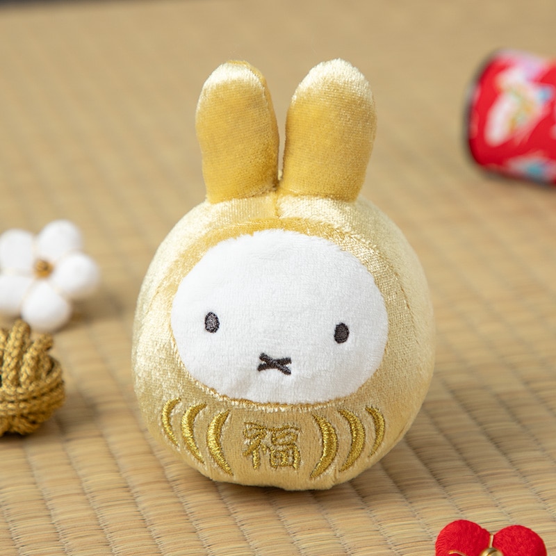 ミッフィー 福だるま マスコットキーチェーン 金 | すべての商品