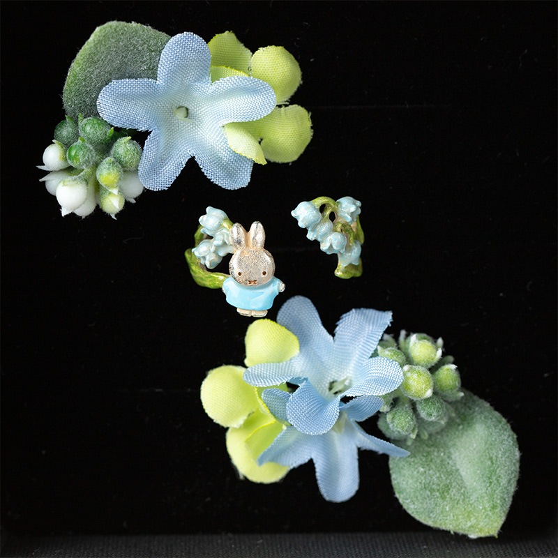 Flower Miffy パルナートポックコラボ フラワーリング スズラン