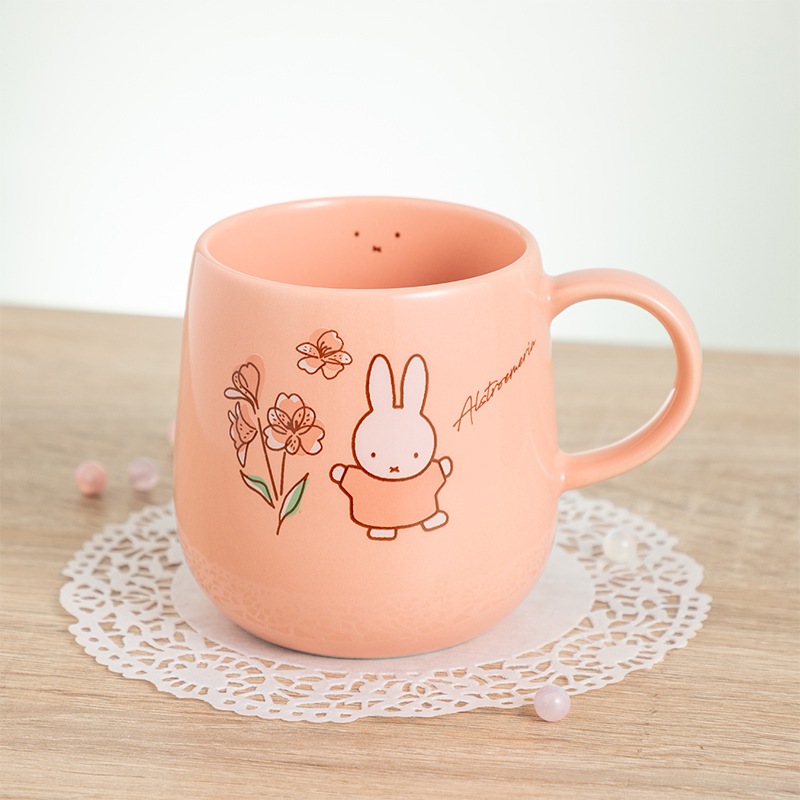 Flower Miffy バースデーフラワーマグカップ アルストロメリア アート