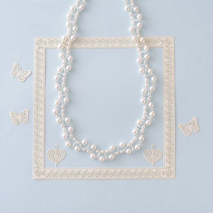 ビーズファクトリー パールアクセサリーキット ウェイブパール