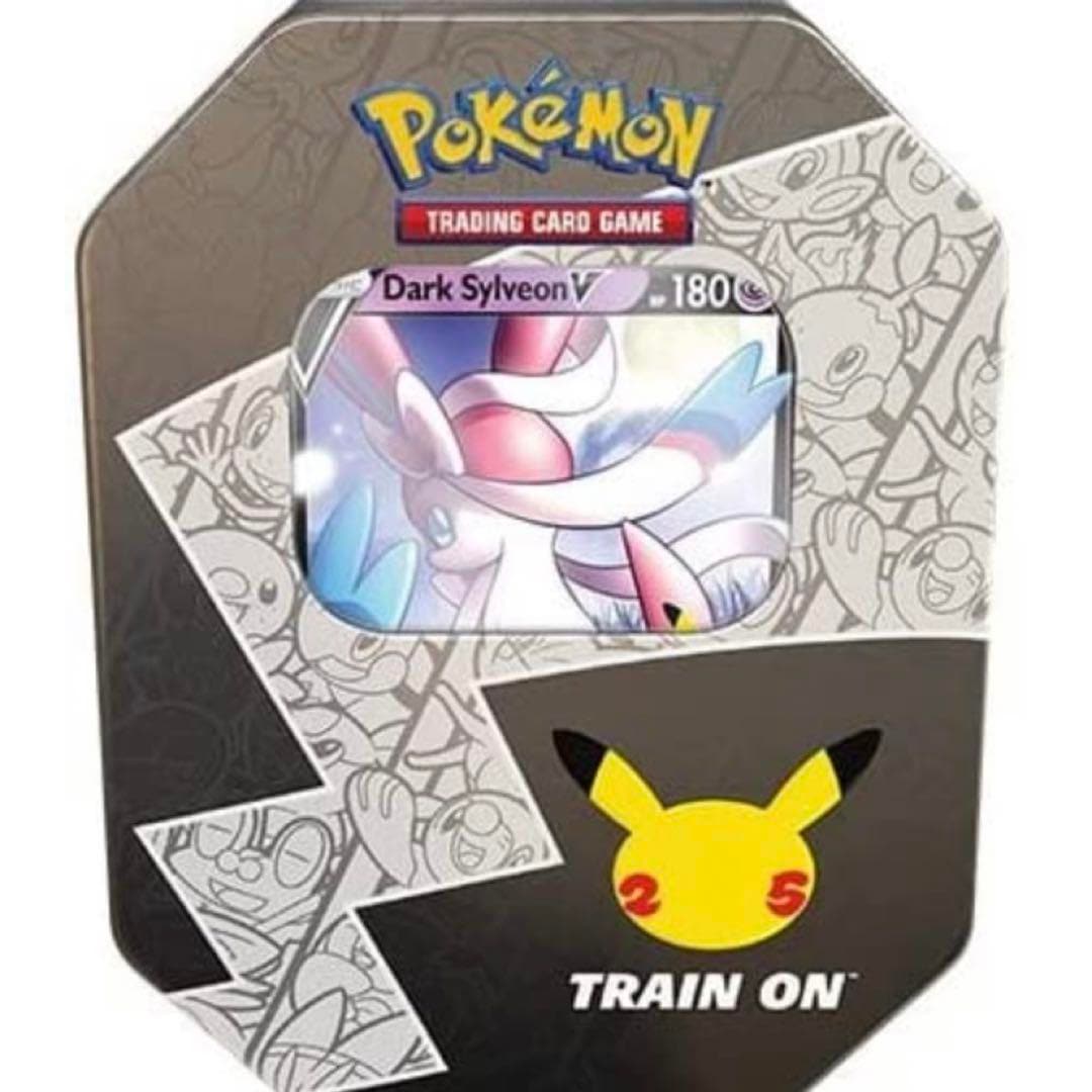 25th Anniversary Tin Dark Sylveon V/わるいニンフィアV 《海外/未