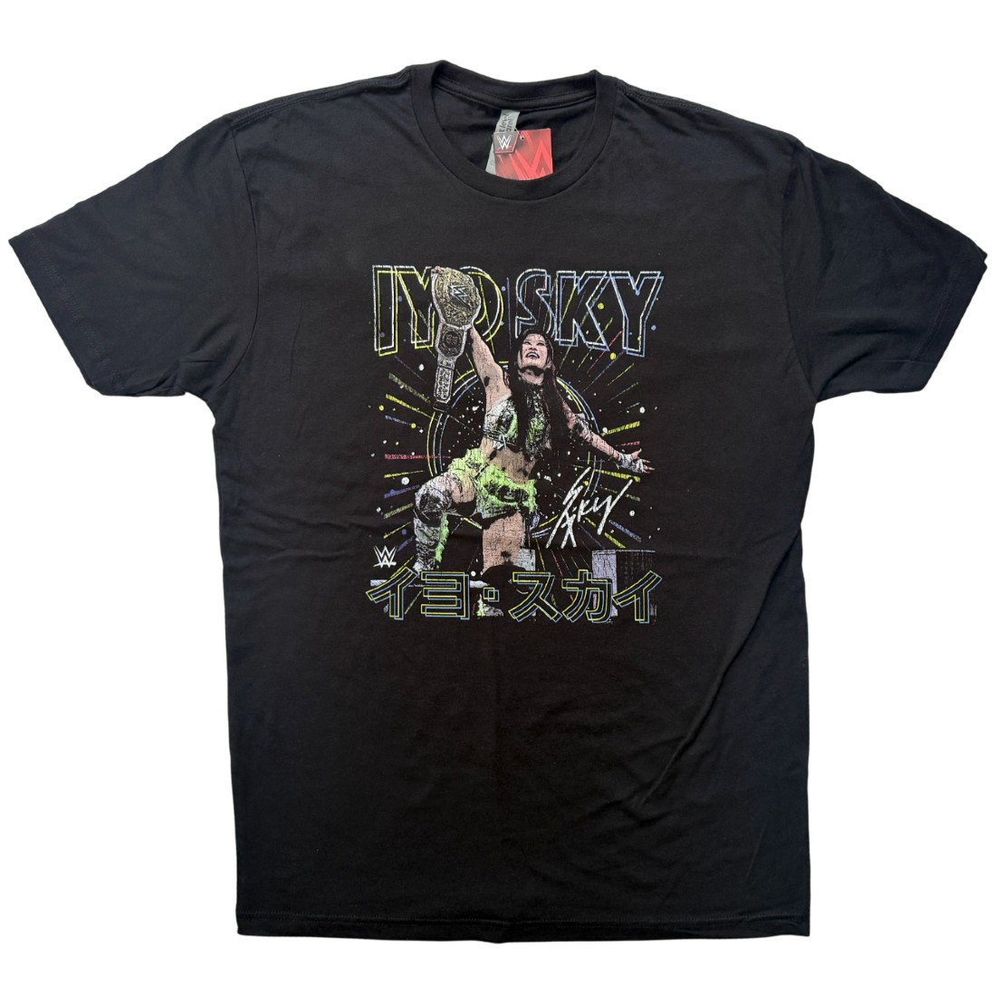 WWE イヨ・スカイ Tシャツ Champion | WWE | ビッグブルー BIG BLUE
