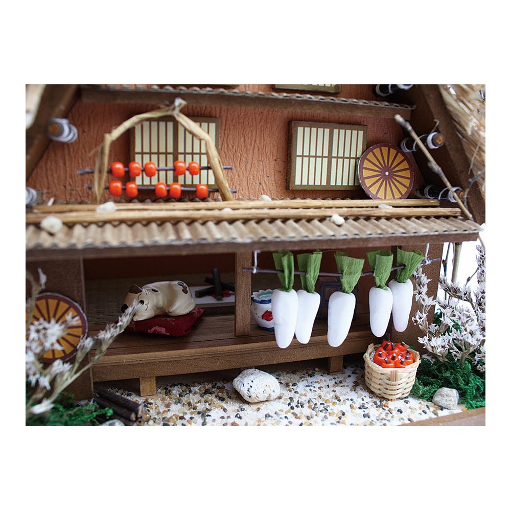 街道シリーズ / 白川郷の合掌造り | すべての商品 | ビリーの手作り