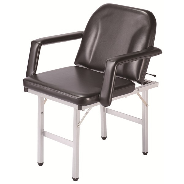 訪問美容チェア 移動式シャンプーイス CB931 折り畳み式 高さ72-85×幅