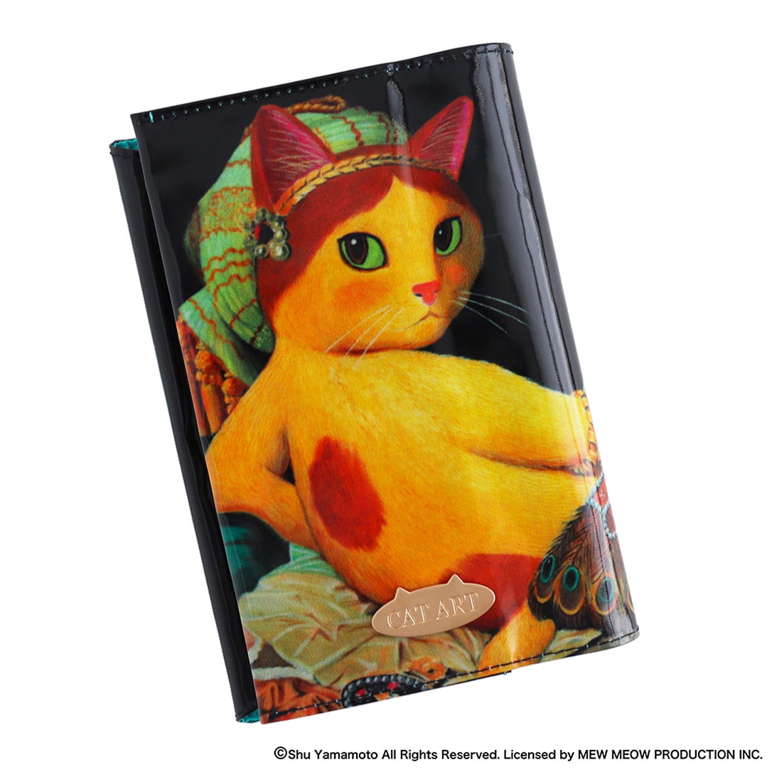 キャットアート ブックカバー グランド・オダリスク/ドミニク